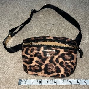 Michael Kors Leopard Print belt bag
